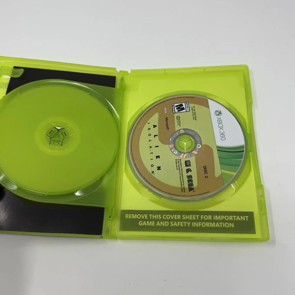 Alien: Isolation Nostromo Edition Microsoft Xbox 360 2014 Tested Working
